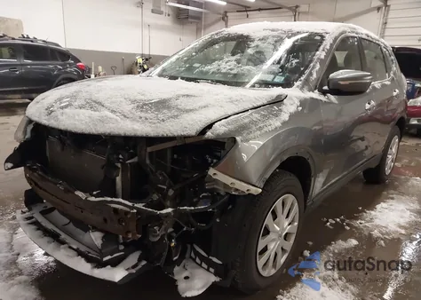 2015 Nissan Rogue S z USA, uszkodzony, nr VIN KNMAT2MT7FP580360